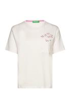 T-Shirt Cream United Colors Of Benetton