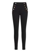 Adina Highwaist Jeans Black Bubbleroom