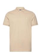 Polos Short Sleeve Beige Marc O'Polo