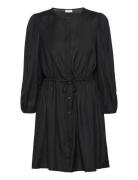 Vipricil O-Neck 7/8 Dress- Noos Black Vila