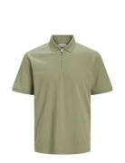 Jjemac Zip Ss Polo Sn Green Jack & J S