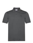 Smooth Cotton Slim Polo Grey Calvin Klein