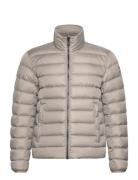 Mens Down Jacket Cream Colmar