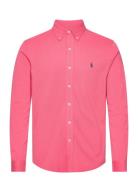Featherweight Mesh Shirt Pink Polo Ralph Lauren