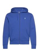 Double-Knit Full-Zip Hoodie Blue Polo Ralph Lauren