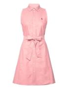 Oxford Sleeveless Shirtdress Pink Polo Ralph Lauren