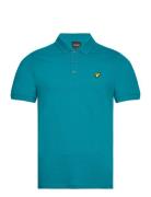 Plain Polo Shirt Blue Lyle & Scott