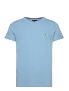 Stretch Slim Fit Tee Blue Tommy Hilfiger