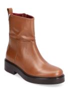 Cool Elevated Ankle Bootie Brown Tommy Hilfiger