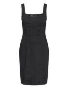 Seaming Denim Dress Black Calvin Klein Jeans