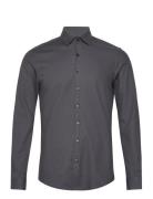 Twill Easy Care Slim Shirt Grey Calvin Klein