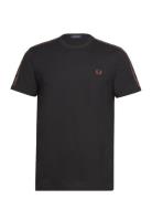 C Tape Ringer T-Shirt Black Fred Perry
