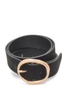 Belt In Fake Suede 3Cm Black Lindex