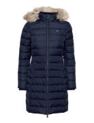 Tjw Essential Hooded Down Coat Navy Tommy Jeans
