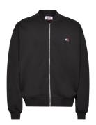 Tjm Boxy Xs Badge Bomber Black Tommy Jeans