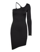 Tjw Logo Tape Bodycon Dress Black Tommy Jeans