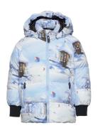 Toddlers' Winter Jacket Moomin Lykta Blue Reima