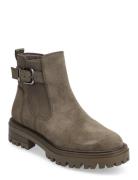 Women Boots Green Tamaris