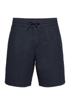 Barcelona Cotton / Linen Shorts Blue Clean Cut Copenhagen
