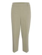 Kasakura Hw Cropped Pants Khaki Kaffe