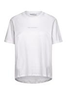 Mschterina Organic Small Logo Tee White MSCH Copenhagen