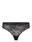 Ladies Knitted Thong Black Emporio Armani