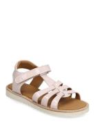 Sandals - Flat - Open Toe - Op Pink ANGULUS