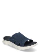 Womens Go Walk Flex Sandal - Elation Navy Skechers