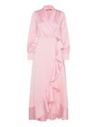 Iza Maxi Dress Pink Love Lolita