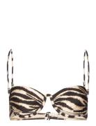 Underwired Bikini Top Brown Mango