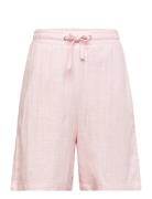 Grtanja Linen Shorts Pink Grunt