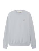 Emilio Crew Neck Sweat Blue Pompeii