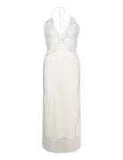 Olea Maxi Dress White Bardot