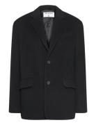 Wool Blazer Coat Black Filippa K