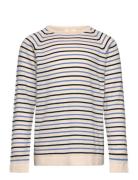 Lt. Knitted T-Shirt Ls Patterned Copenhagen Colors