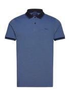 4-Col Oxford Ss Pique Blue GANT