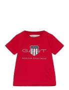 Archive Shield Ss T-Shirt Red GANT