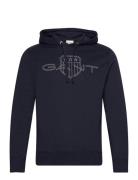 Logo Hoodie Blue GANT