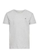 Shield Ss T-Shirt Grey GANT