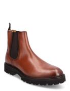 Lightweight Chelsea Boot - Grained Leather Brown S.T. VALENTIN