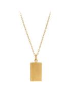 Edge Necklace Gold Pernille Corydon