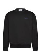 Crew Sweatshirt Black Les Deux