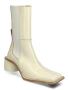 Minnie White Cream Boots Cream MIISTA