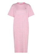 Tasaraita Over D Dress Pink Marimekko