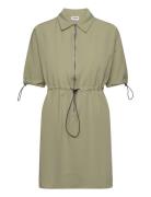 Nmkirby 2/4 Shirtdress Wvn Noos Green NOISY MAY