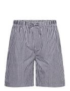 Gingham Check Pajama Shorts Navy GANT