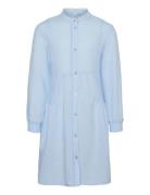 Vmchris Detail Ls Shirt Dress Wvn Girl Blue Vero Moda Girl