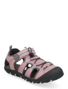 Jr. Sandals Hiking W. Toe Cap Pink Color Kids