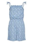 Vmhaya Sl Playsuit Jrs Girl Blue Vero Moda Girl