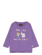 Lwtay 200 - T-Shirt L/S Purple LEGO Kidswear